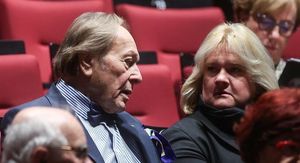 Miro Ungar sa suprugom