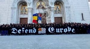 Rumunjski navijači u Beogradu