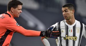 Cristiano Ronaldo i Wojciech Szczęsny