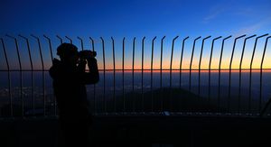 Pogled sa Sljemenskog tornja