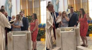 Beba se potrudila da bude u centru pažnje