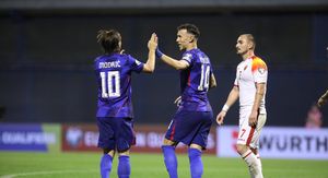 Luka Modrić i Ivan Perišić