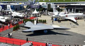 Maketa NGF koncepta Dassault Aviationa