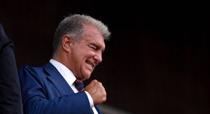 Raphinha, Joan Laporta i Lamine Yamal