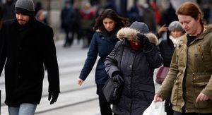 Hladan dan u Zagrebu, ilustracija