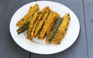 Pohane tikvice s parmezanom