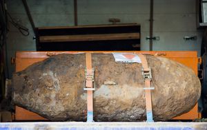 Bomba iz Drugog svjetskog rata (Foto: AFP)