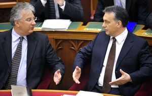 Zsolt Semjen i Viktor Orban (Foto: AFP)