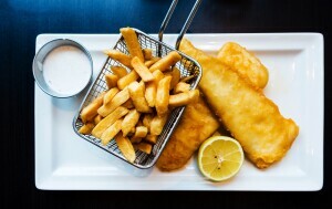 Britansko je nacionalno jelo pržena riba i krumpir, odnosno fish and chips