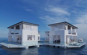 Plutajuća kuća Villa 50 tvrtke Arkhaus / Pininfarina - 2