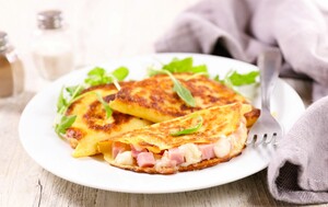 Palačinke sa šunkom i sirom