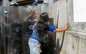 Prosvjed zbog nedostatka hrane u Venezueli (Foto: AFP)