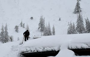 Snijeg u Alpama (Foto: AFP)