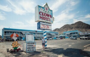 Clown motel u gradu Tonopah u Nevadi, SAD - 4