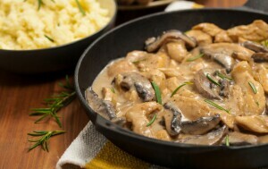 Pileći stroganoff