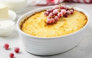 Zapečeni puding od riže