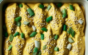 Zapečeni dumplingsi u kremastom umaku