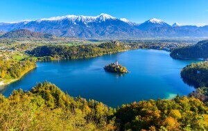 Jezero Bled, Slovenija