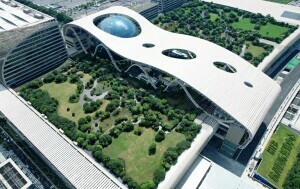Vrt na krovu Međunarodnog izložbenog centra Hangzhou u Kini - 4