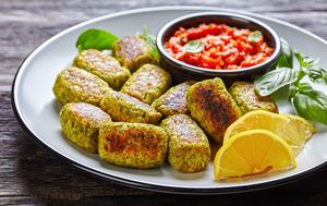 Kroketi od tikvica ilustracija