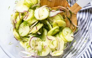 Salata od svježih krastavaca