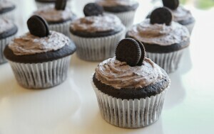 Oreo cupcake