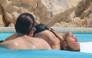 Michelle Rodriguez i Peter Brant