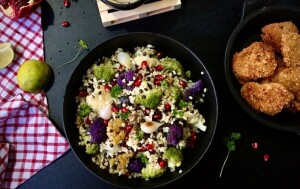Šarena cvjetača na salatu s bulgurom – recept