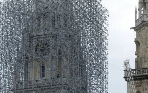 Nova skela na zagrebačkoj katedrali - 3