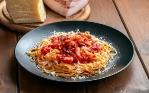 Špageti all'Amatriciana