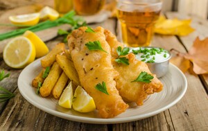 Prženi riblji filet s limunom