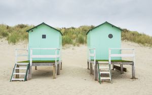 Kućice na plaži, Nizozemska
