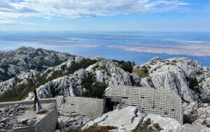Bivša vojna baza Panos na Velebitu - 1