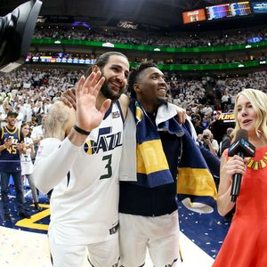 Ricky Rubio i Donovan Mitchell (Foto: AFP)
