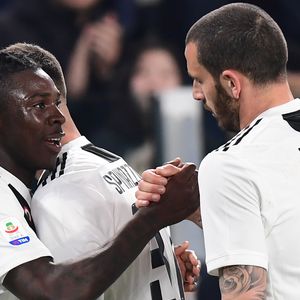 Mois Kean i Leonardo Bonucci (Foto: AFP)