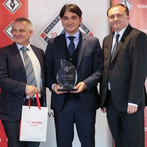 Mario Zorko, Zlatko Dalić i Dražen Antolić (Photo: Robert Anic/PIXSELL)
