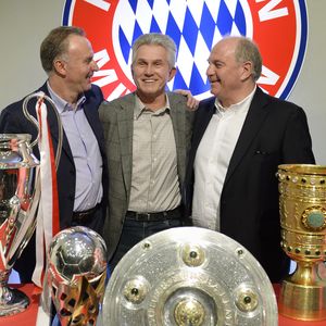 Karl-Heinz Rummenigge, Jupp Heynckes i Uli Hoeness (Foto: AFP)