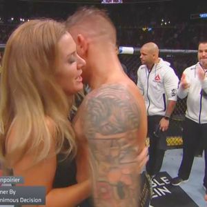 Dustin Poirier i njegova supruga