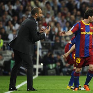 Pep Guardiola i Lionel Messi (Foto: AFP)