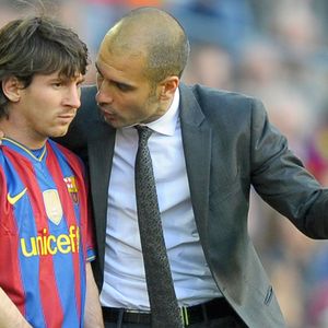 Lionel Messi i Pep Guardiola (Foto: AFP)