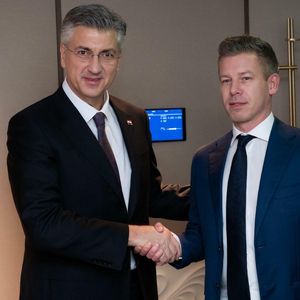 Andrej Plenković i Peter Magyar