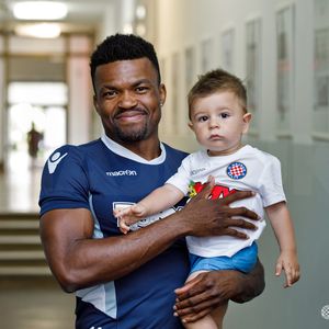 Samuel Edouk i Toma Efendić (Foto: Robert Matić / hajduk.hr)