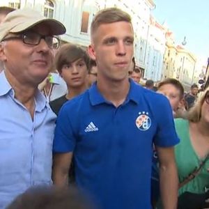 Dani Olmo s navijačima