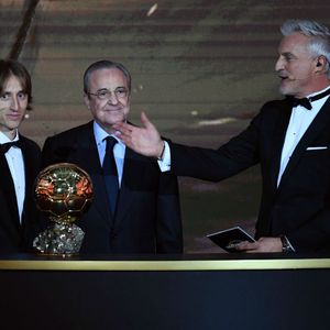 Luka Modrić i Florentino Perez (Foto: AFP)