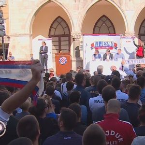 Navijači Hajduka na Pjaci 2016.