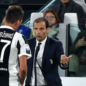 Allegri i Mandžukić (Foto: AFP)
