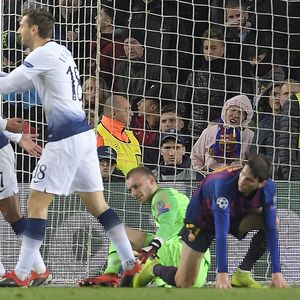 Slavlje Tottenhama (Foto: AFP)