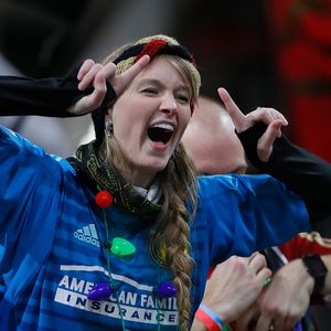 Navijačica Atlante (Foto: AFP)