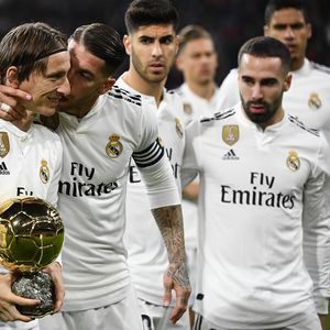 Luka Modrić i Sergio Ramos (Foto: AFP)
