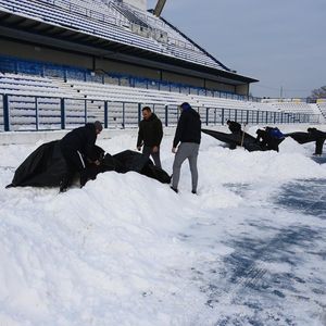 Akcija čišćenja snijega u Osijeku (Photo: Davor Javorovic/PIXSELL)